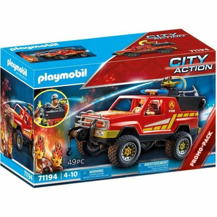 Camión De Bomberos 71194 Playmobil Camión De Bomberos 71194 Playmobil