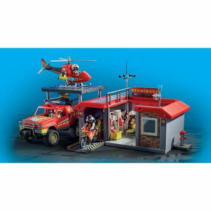 Playset de Vehículos Playmobil City Action - Pickup and firefighter 71194 49 Piezas 3 Playset de Vehículos Playmobil City Action - Pickup and firefighter 71194 49 Piezas 3
