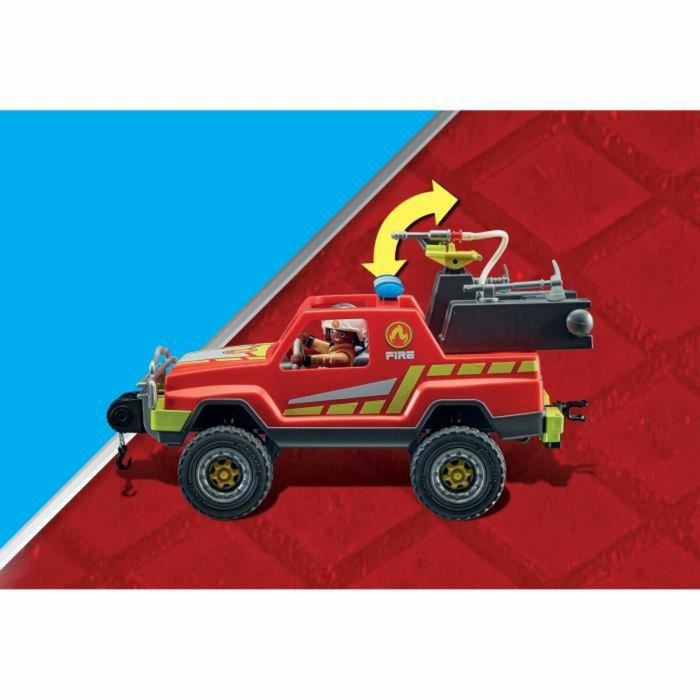 Playset de Vehículos Playmobil City Action - Pickup and firefighter 71194 49 Piezas 1 Playset de Vehículos Playmobil City Action - Pickup and firefighter 71194 49 Piezas 1