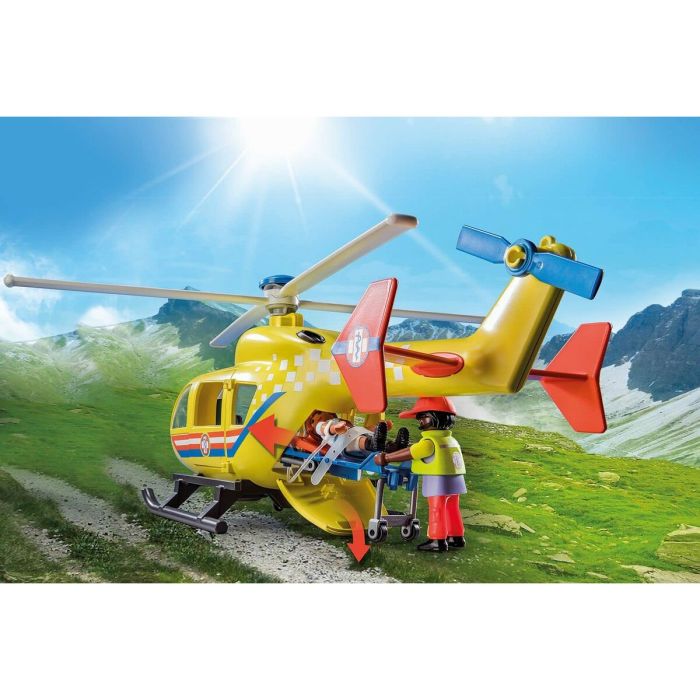 Playset Playmobil 71203 City Life Rescue Helicopter 48 Piezas 1