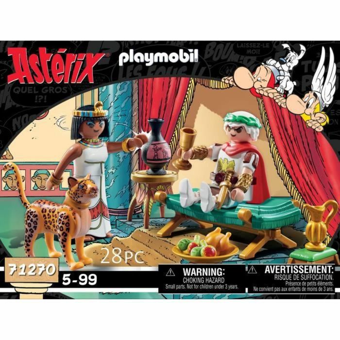 PlaySet PlayMobil Astérix: ORDRALFABETIX HUT 71266 73 piezas –