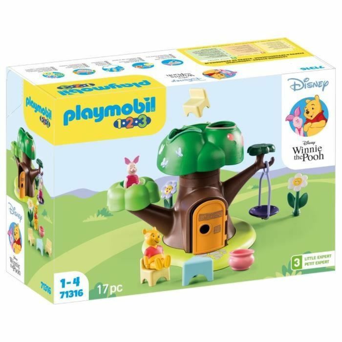 1.2.3 Winnie The Pooh Y Piglet Casa Del Árbol71316 Playmobil