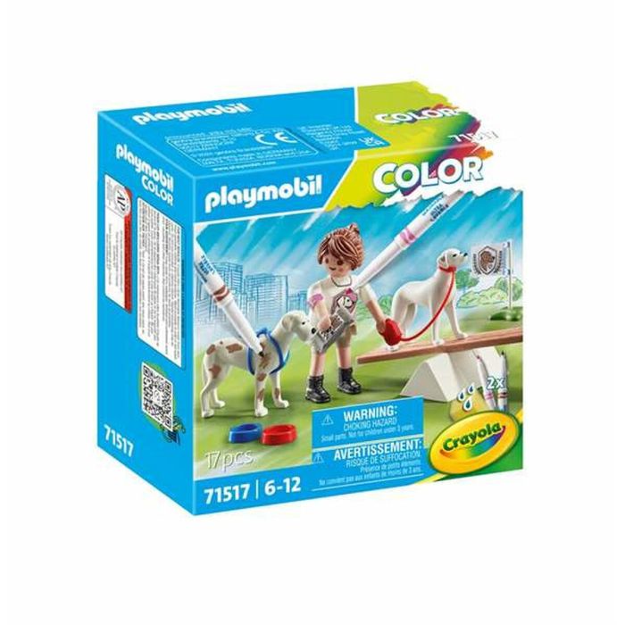 Playmobil Color: Adiestramiento De Perros 71517 Playmobil