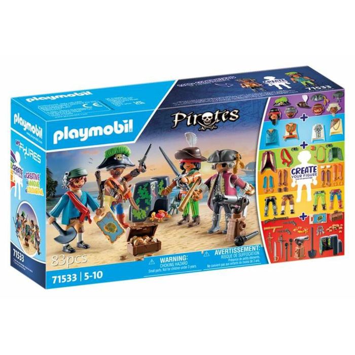 Playset Playmobil Pirates 71533 83 Piezas 4