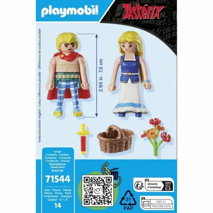 Figura Playmobil Asterix 71544 14 Piezas 1