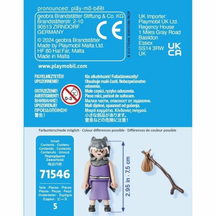 Figura Playmobil Asterix 71546 5 Piezas 1