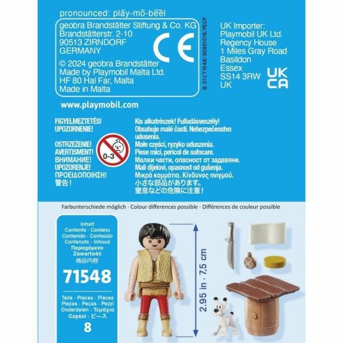 Figura Playmobil Asterix 71548 8 Piezas 1