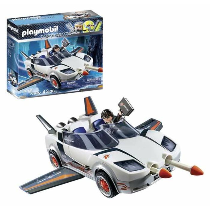 Agente secreto y racer playmobil top agents