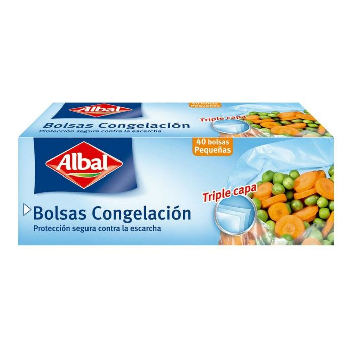 Bolsa Albal Congelador (40 uds)(1 l)