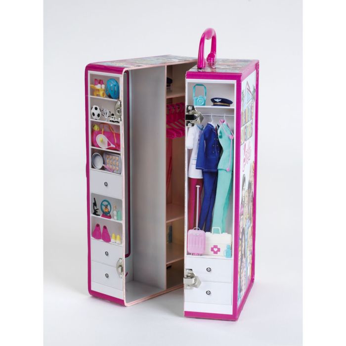 Armario ropero Klein Barbie Cabinet Briefcase 8