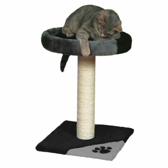 Rascador para Gatos Trixie Negro/Gris Sisal 52 cm