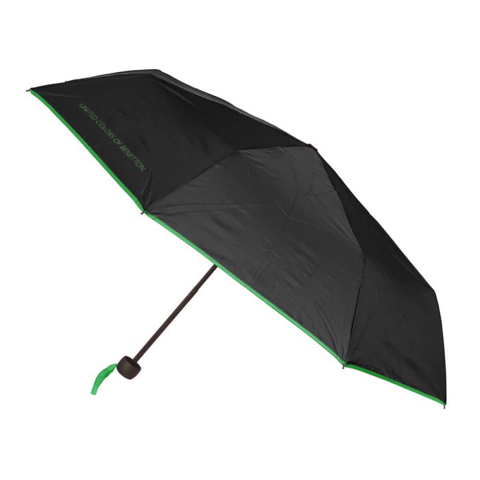 Paraguas Plegable Benetton Negro (Ø 94 cm)