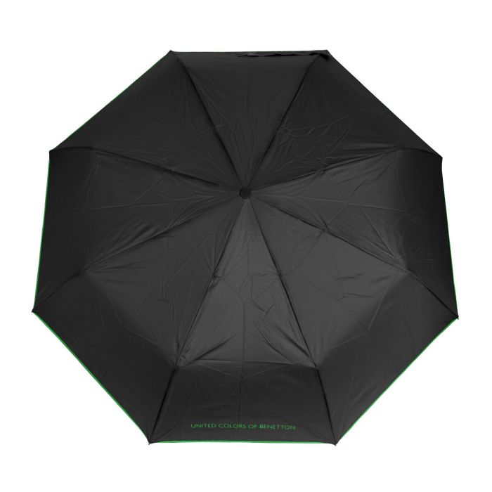 Paraguas Plegable Benetton Negro (Ø 94 cm) 1