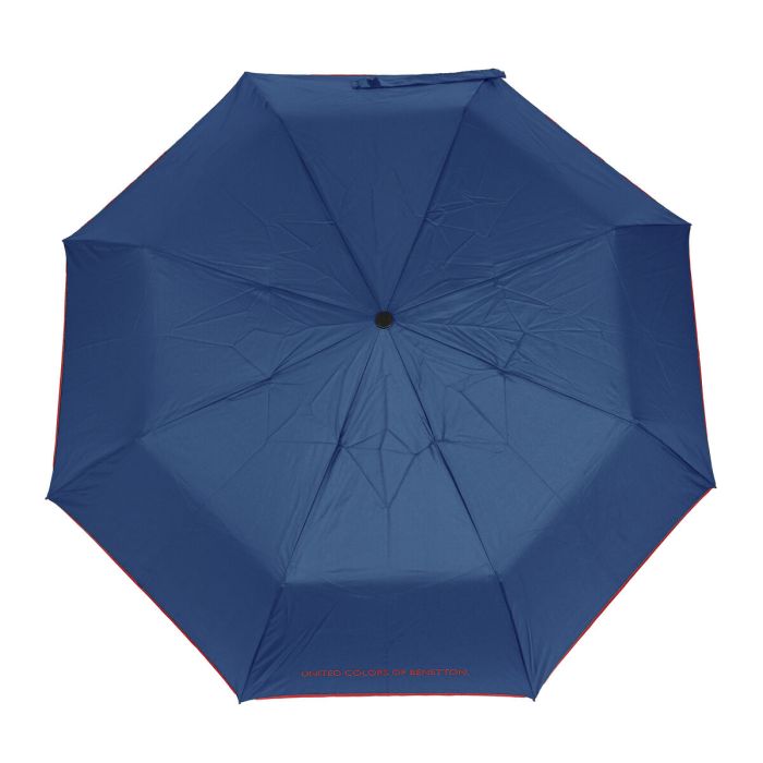 Paraguas Plegable Benetton Azul marino (Ø 93 cm) 3