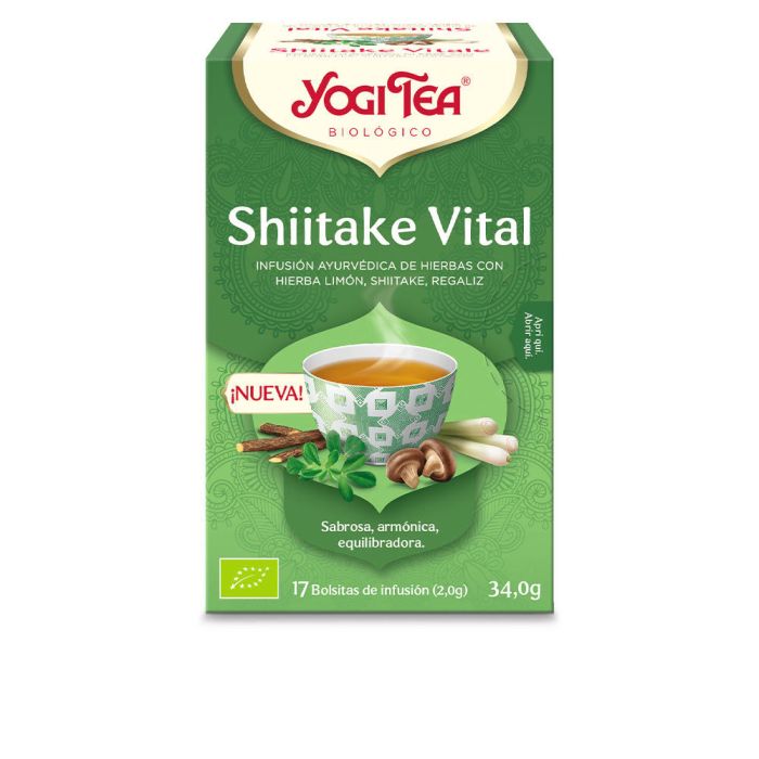 Infusión Yogi Tea Shiitake (17 x 2,0 g)