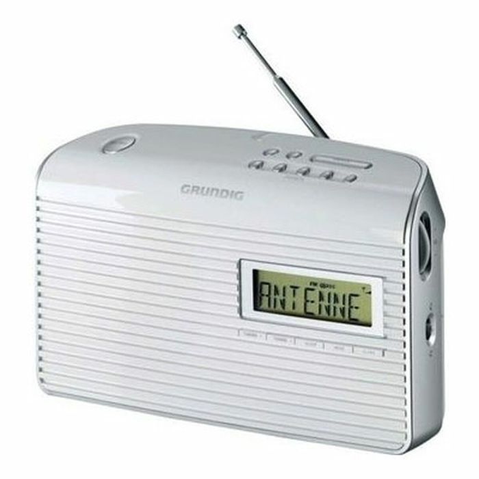Radio Transistor Grundig MUSIC61 WHITE AM/FM Blanco Radio Transistor Grundig MUSIC61 WHITE AM/FM Blanco