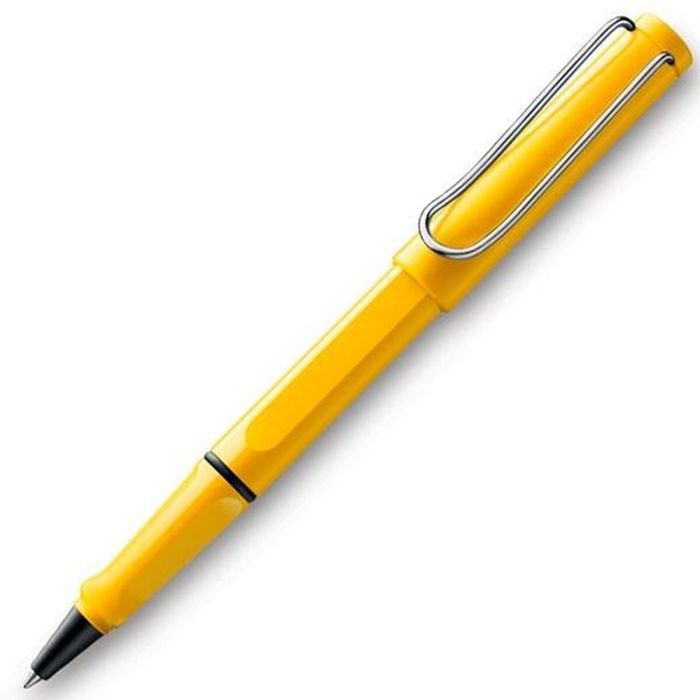 Lamy Roller Ball Safari Yellow 318M Punta M Tinta Azul Cuerpo Amarillo Estuche 1 Ud