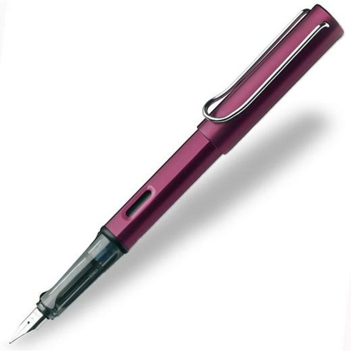Lamy pluma estilográfica al-star punta b morado oscuro