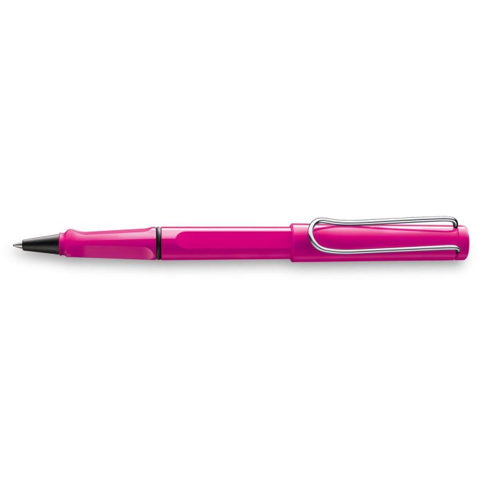 Boligrafo de tinta líquida Lamy Safari Rosa Azul 2