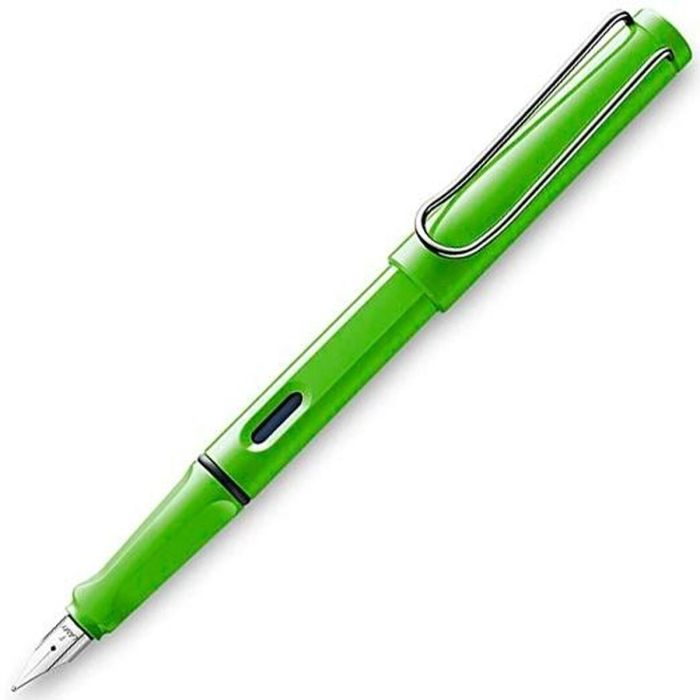 Pluma de Caligrafía Lamy Safari 013M Verde Azul