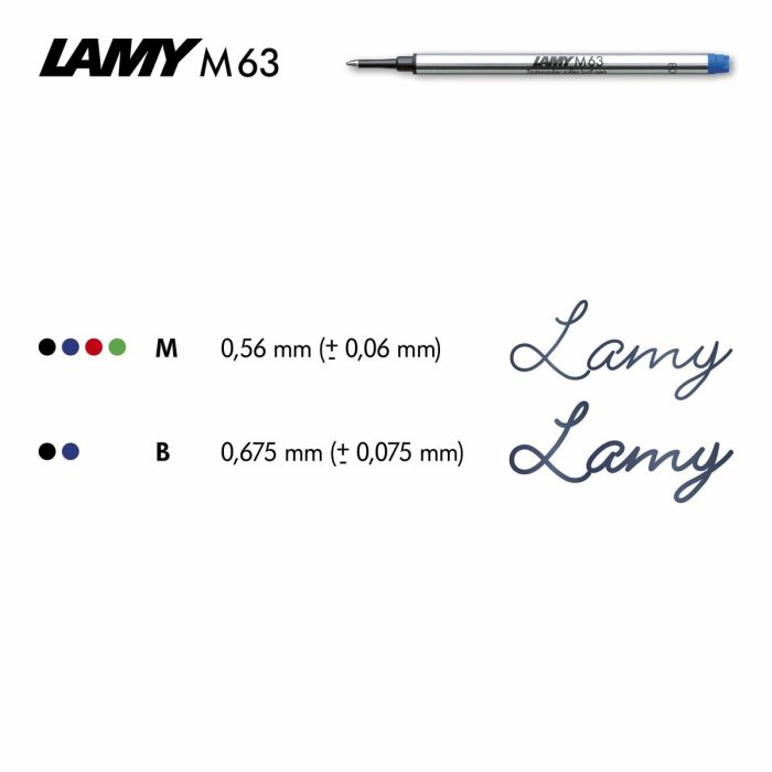 Boligrafo de tinta líquida Lamy Safari M Agua 1