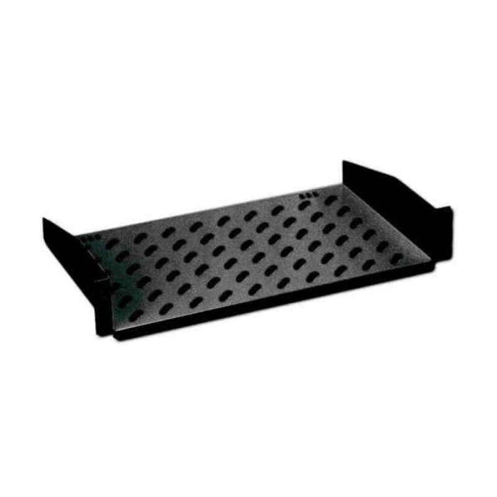 Digitus 2U fixed shelf for racks from 450 mm depth 88x482x349 mm, up to 25 kg, black (RAL 9005) Digitus 2U fixed shelf for racks from 450 mm depth 88x482x349 mm, up to 25 kg, black (RAL 9005)