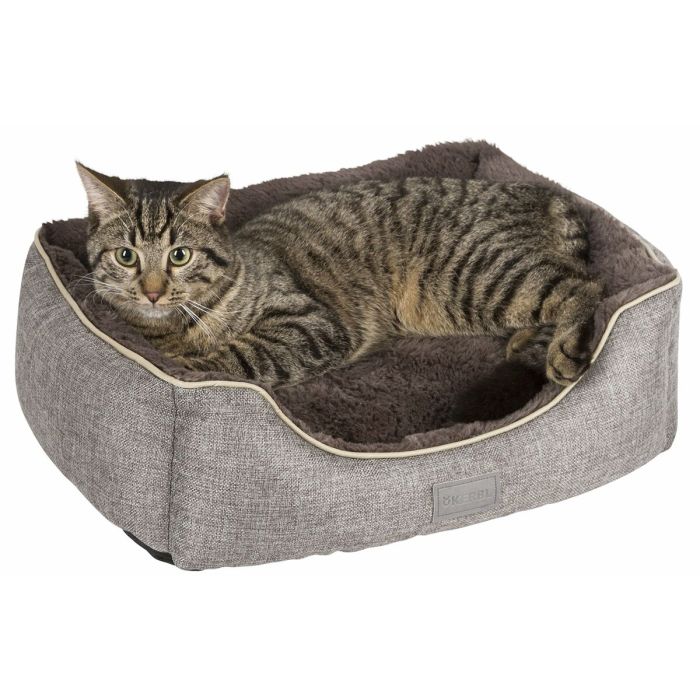 Cama para Perro Kerbl Samuel Gris 50 x 40 x 15 cm 1