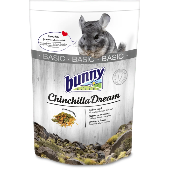 Bunny Nature Chinchilla Sueño Basico 1,2 kg