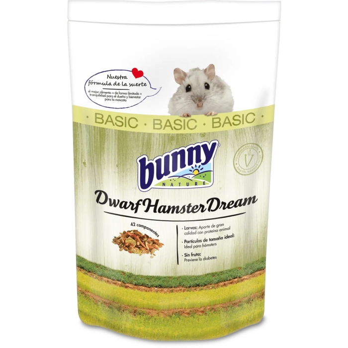 Bunny Nature Hamster Enano Sueño Basico 400 gr