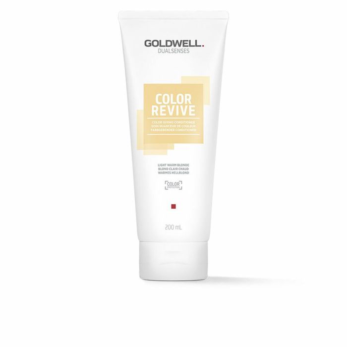 Acondicionador Reforzador de Color Goldwell Color Revive Light warm blonde 200 ml 3