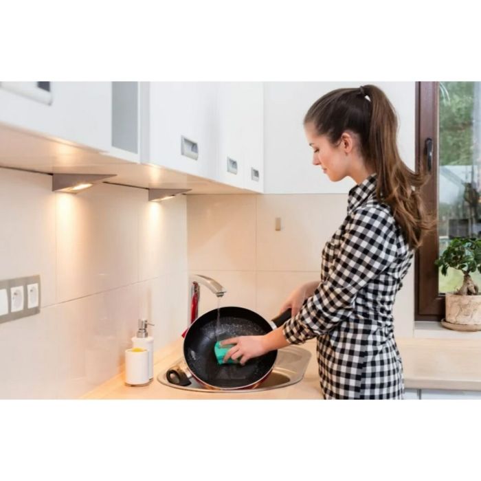 Estropajo Vileda Glitzi Pur Active Verde Poliuretano 60 x 4 x 90 cm (2 Unidades) 1