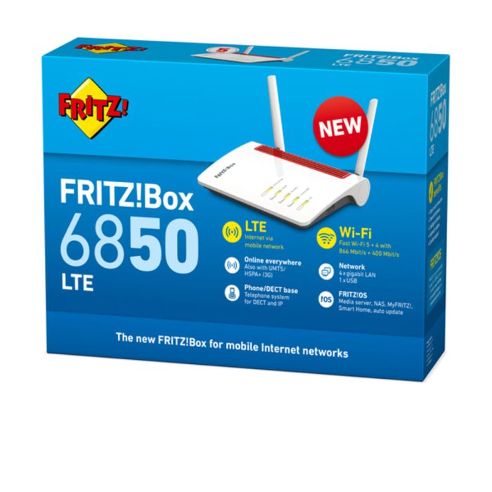 Router Fritz! 20002926 4G LTE Gigabit 400-866 Mbps 1