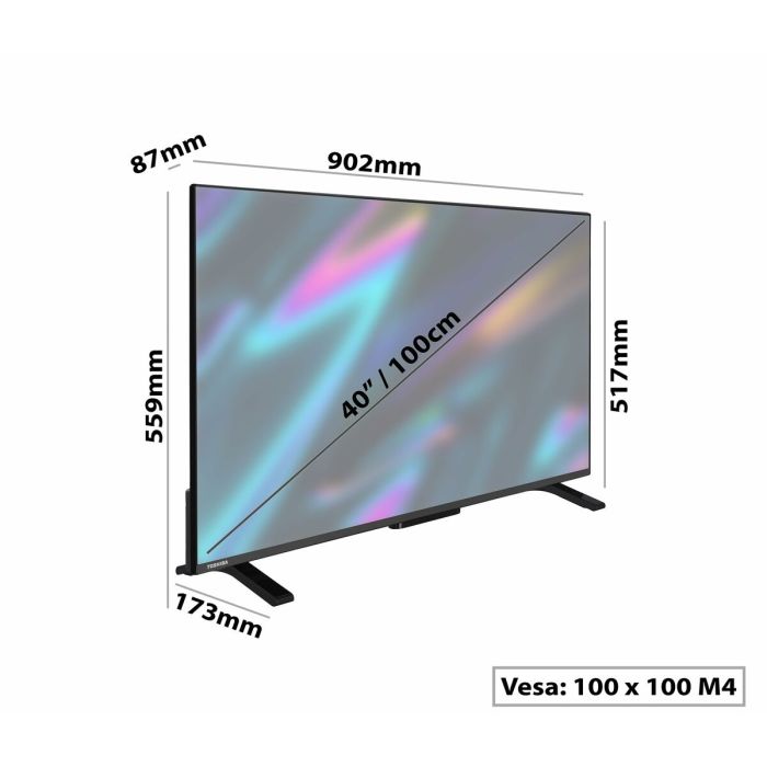 Smart TV Toshiba 40LV2E63DG Full HD 40" LED HDR D-LED 2