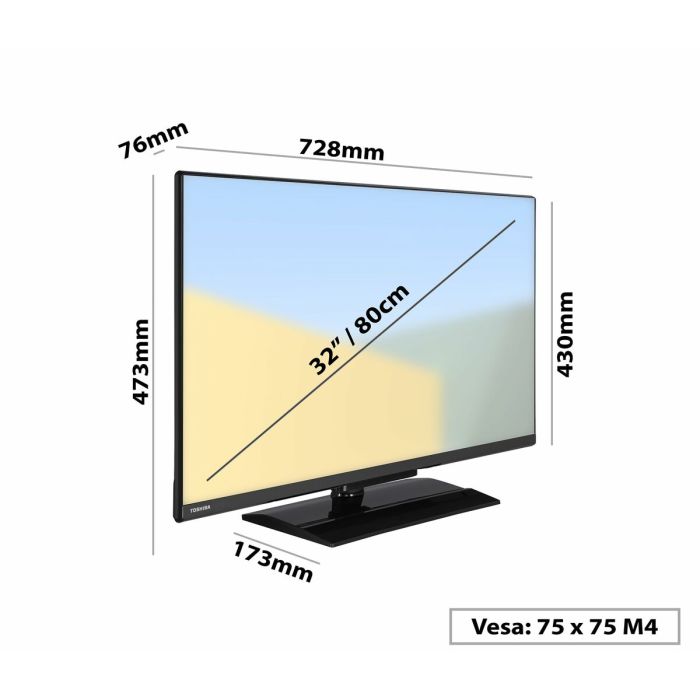 Smart TV Toshiba 32WV3E63DG HD 32" LED 3