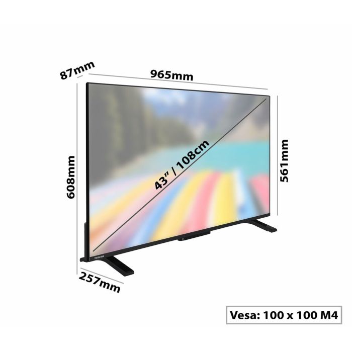Smart TV Toshiba 43UV2363DG 4K Ultra HD 43" LED 2