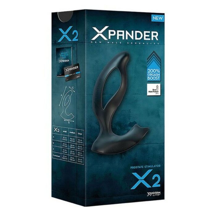 Masajeador de Próstata Xpander X2 Joydivision 5152720000 (9,5 cm) Negro 1