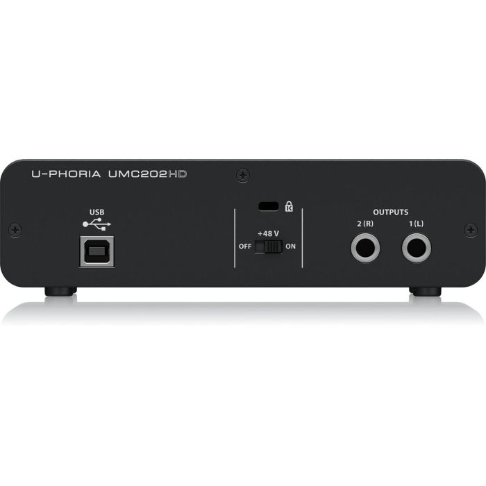 Interfaz de audio Behringer UMC202HD 1 Interfaz de audio Behringer UMC202HD 1