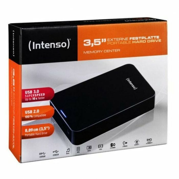 Disco Duro Externo INTENSO 6031512 3.5" 4 TB USB 3.0 4 TB HDD 1