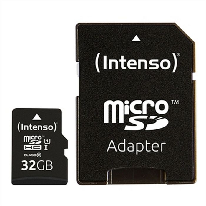 Tarjeta de Memoria Micro SD con Adaptador INTENSO 34234 UHS-I Premium Negro 3