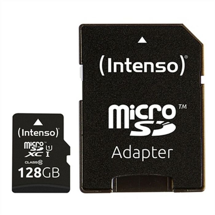 Tarjeta de Memoria Micro SD con Adaptador INTENSO 34234 UHS-I XC Premium Negro 3