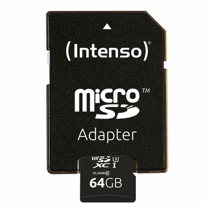 Tarjeta Micro SD INTENSO 3433490 64GB