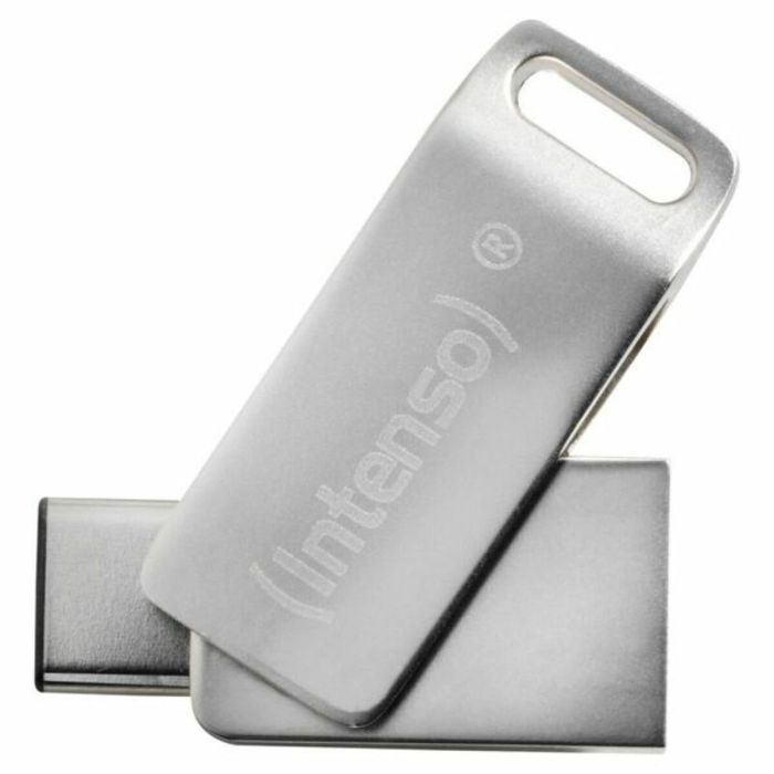 Memoria USB INTENSO 3536490 64 GB Plateado 64 GB Memoria USB 3