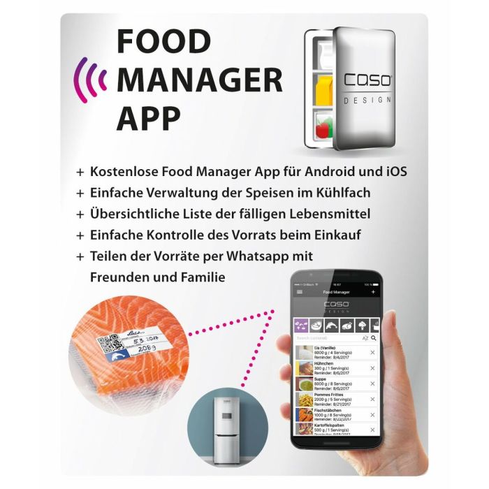 Bolsa de Almacenamiento CASO 1201 50 Piezas 11