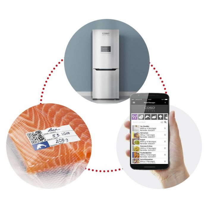 Bolsa de Almacenamiento CASO 1201 50 Piezas 6