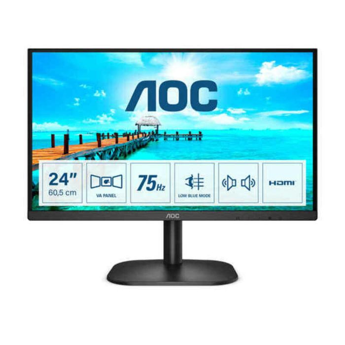 Monitor AOC 24B2XDAM 23,8" 75 Hz WLED LED VA Flicker free 240 Hz