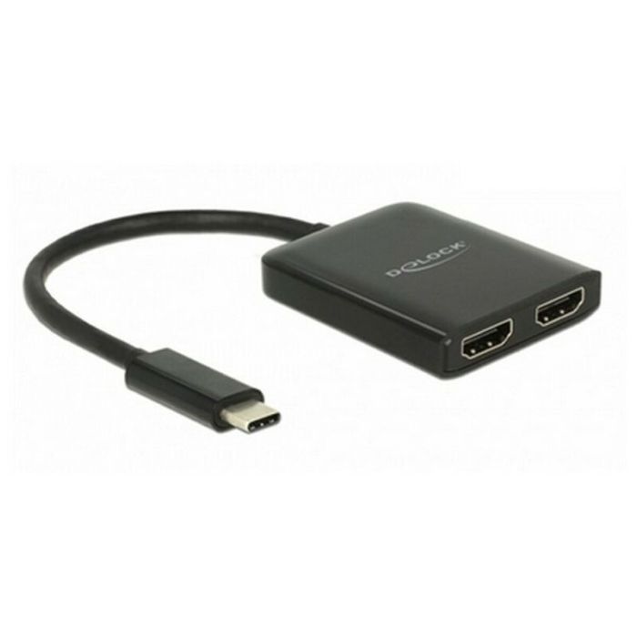 Adaptador USB C a HDMI DELOCK 87719 10 cm 1