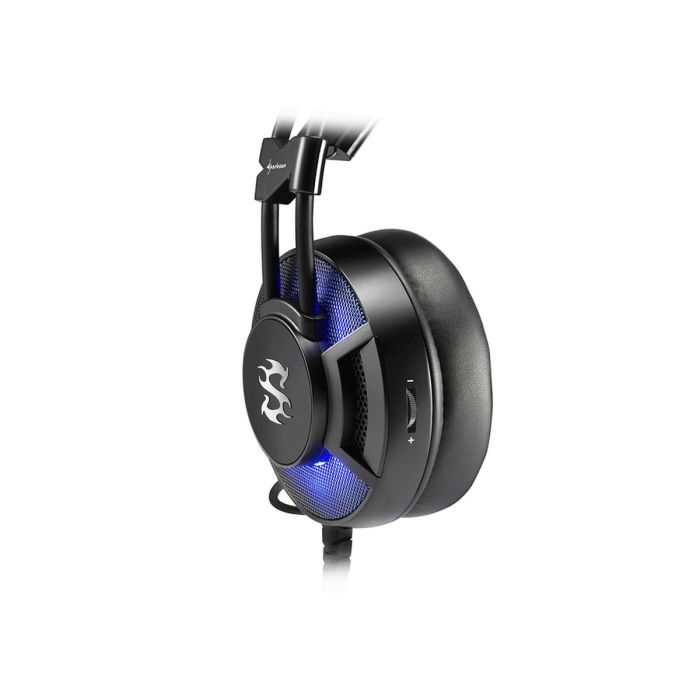 Auriculares con Micrófono Sharkoon SKILLER SGH2 Negro Azul 1