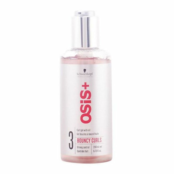 Schwarzkopf Osis+ bouncy curl gel con aceite strong control 200 ml Schwarzkopf Osis+ bouncy curl gel con aceite strong control 200 ml