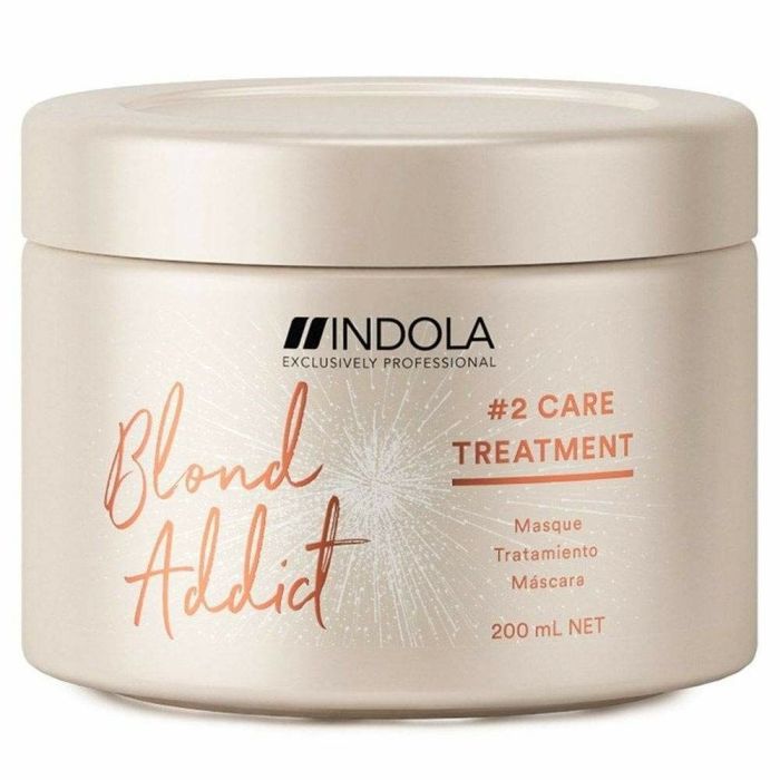 Mascarilla Capilar Nutritiva Indola Blond Addict (200 ml) 0 Mascarilla Capilar Nutritiva Indola Blond Addict (200 ml) 0
