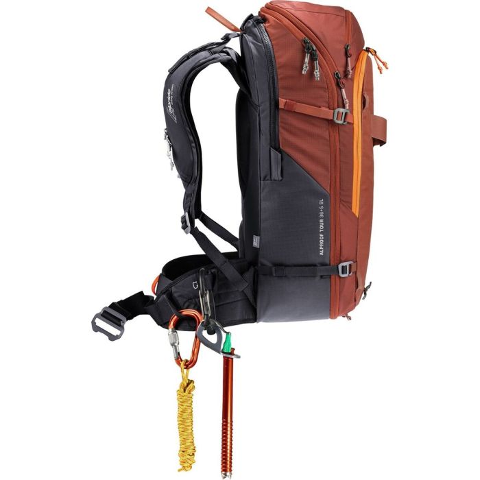 Mochila de Montaña Deuter Alproof Tour Naranja Grafito Caqui 9